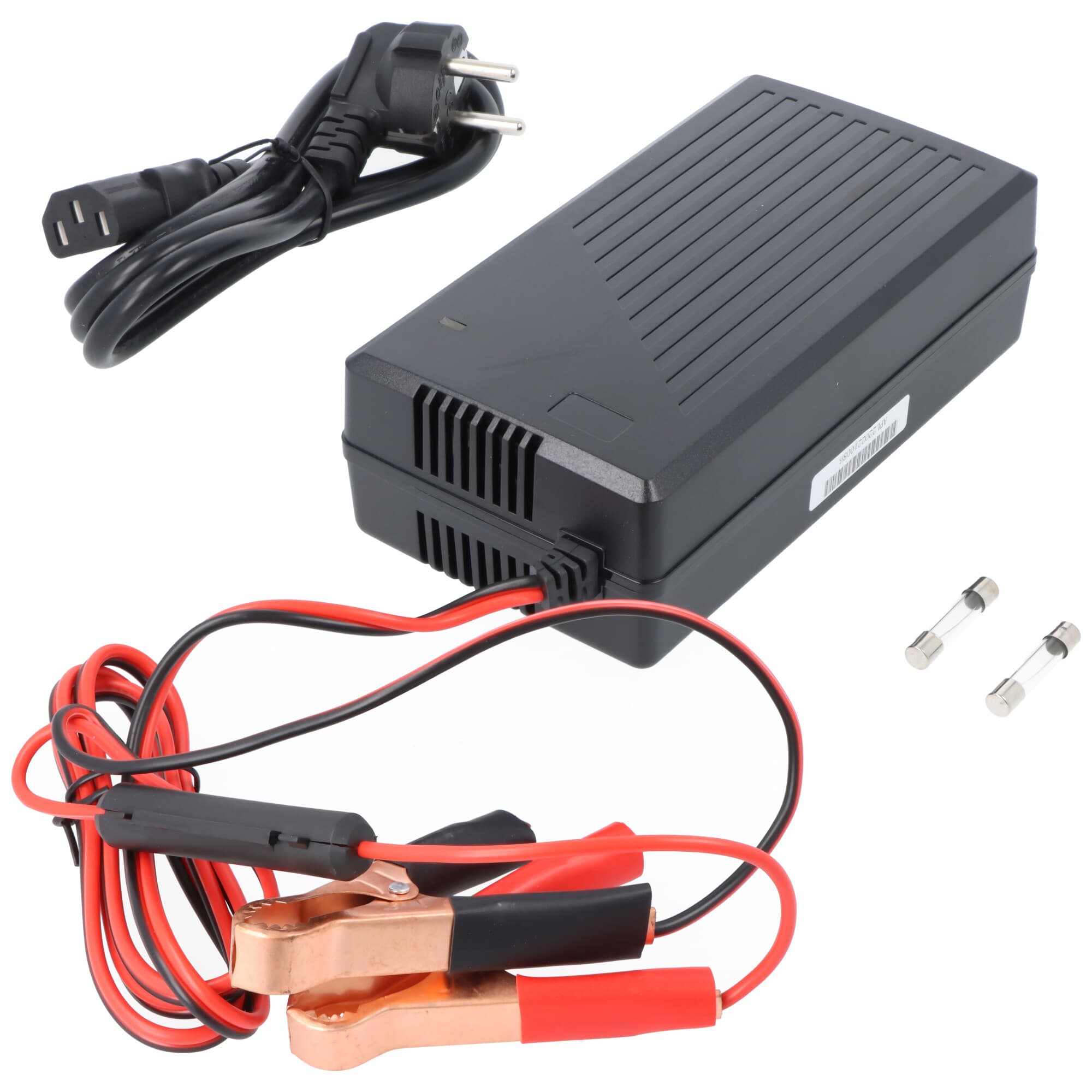 Chargeur Patona Premium adapté aux batteries GEL, AGM, Plomb Acide et LiFePO4, 100-240 volts, avec pinces crocodile