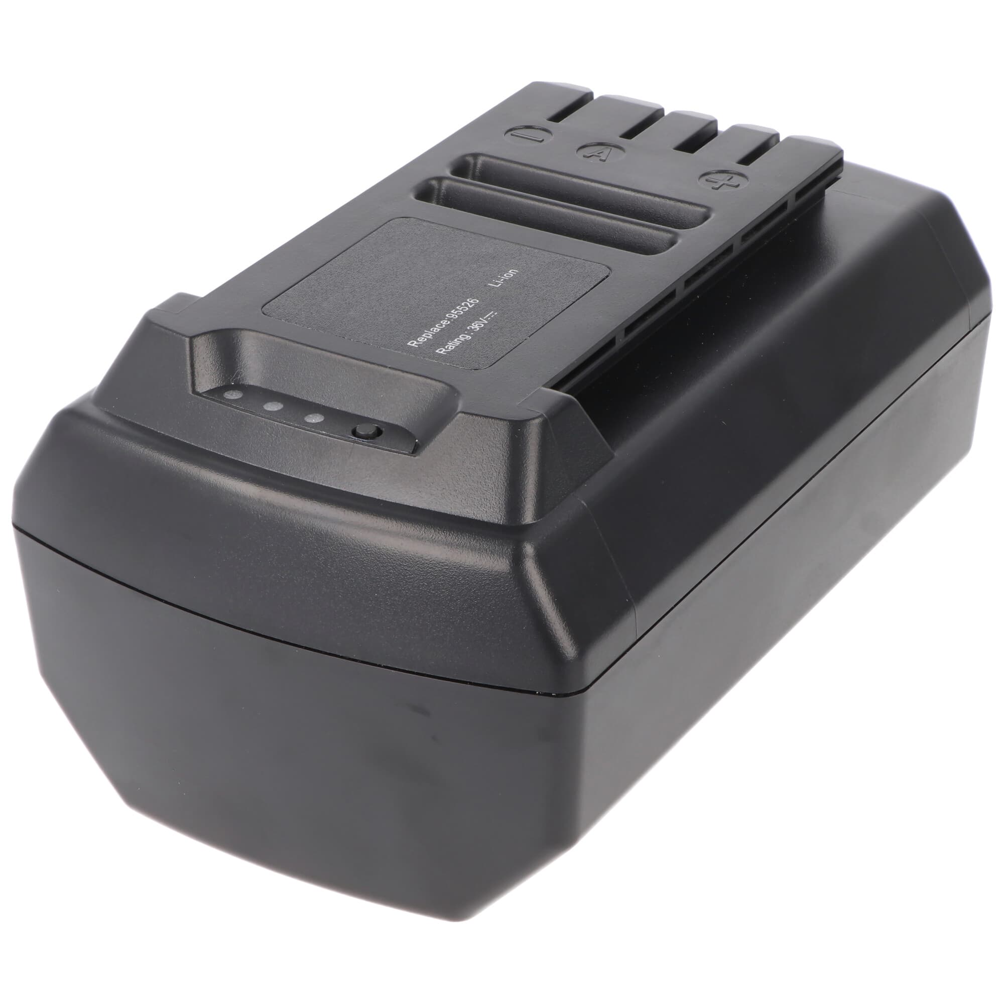 Batterie de remplacement Li-ion pour Güde Garden Feelings R1S-360-AH-C 95526 36V 3.0Ah