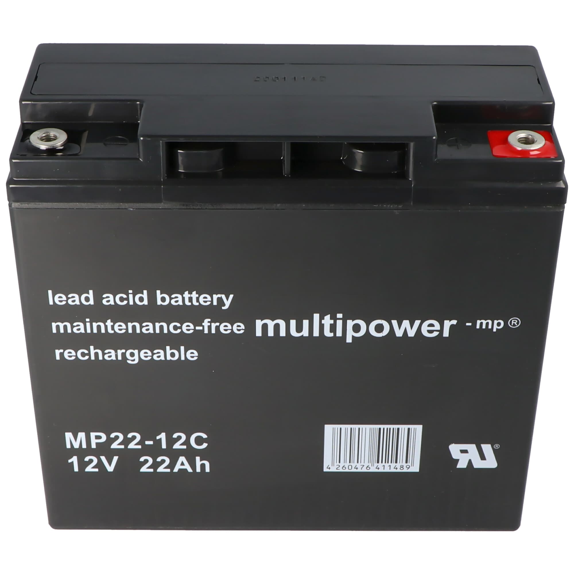 Yuasa YPC22-12 batterie au plomb avec 12 volts et 22Ah